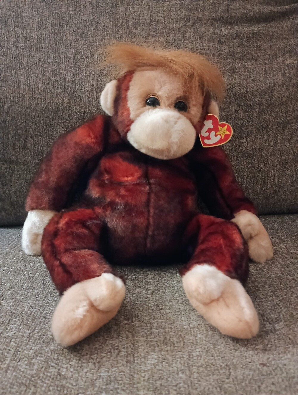 Ty Beanie Buddy- Sweet Heart Large Mint Condition